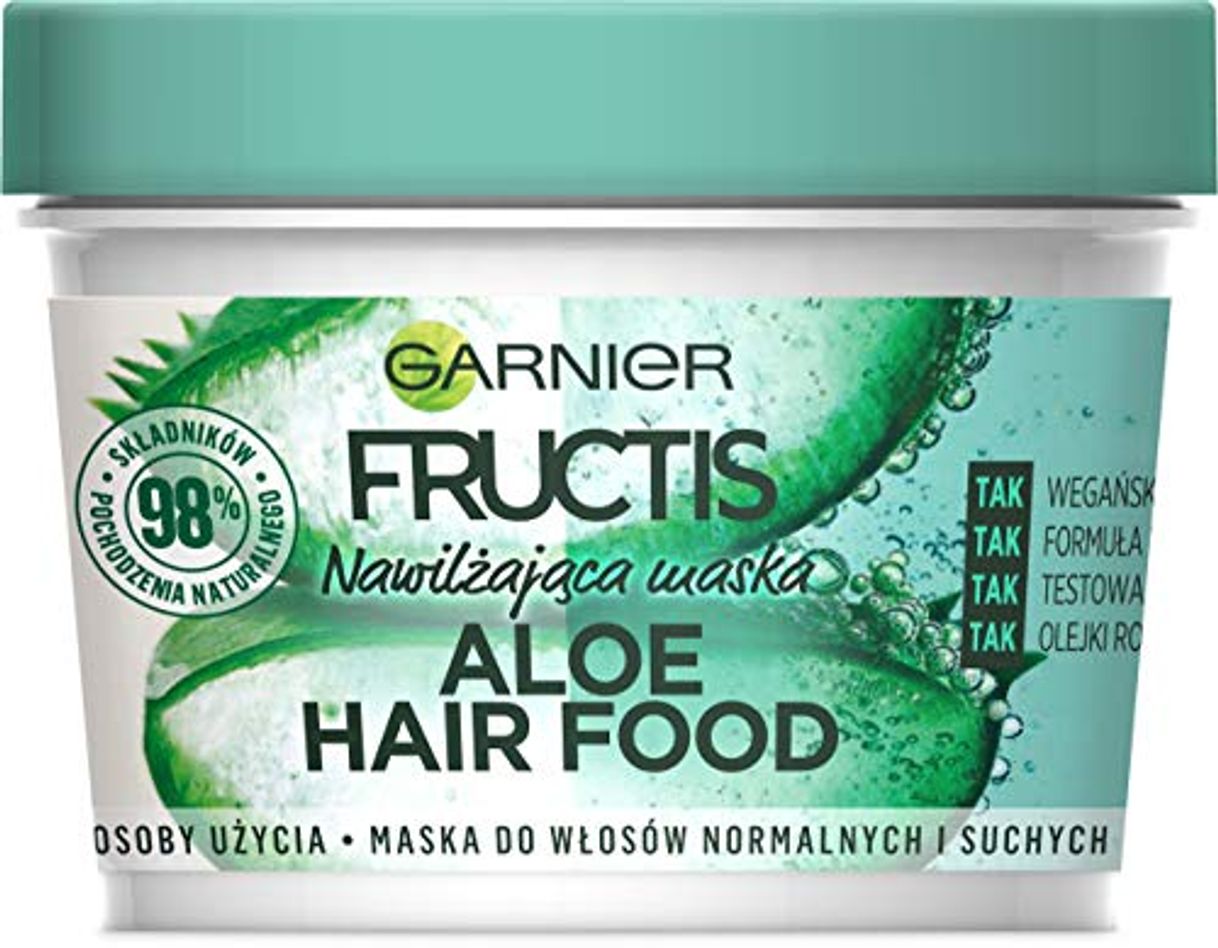 Social FRUCTIS HAIR FOOD aloe mascarilla hidratante 390 ml