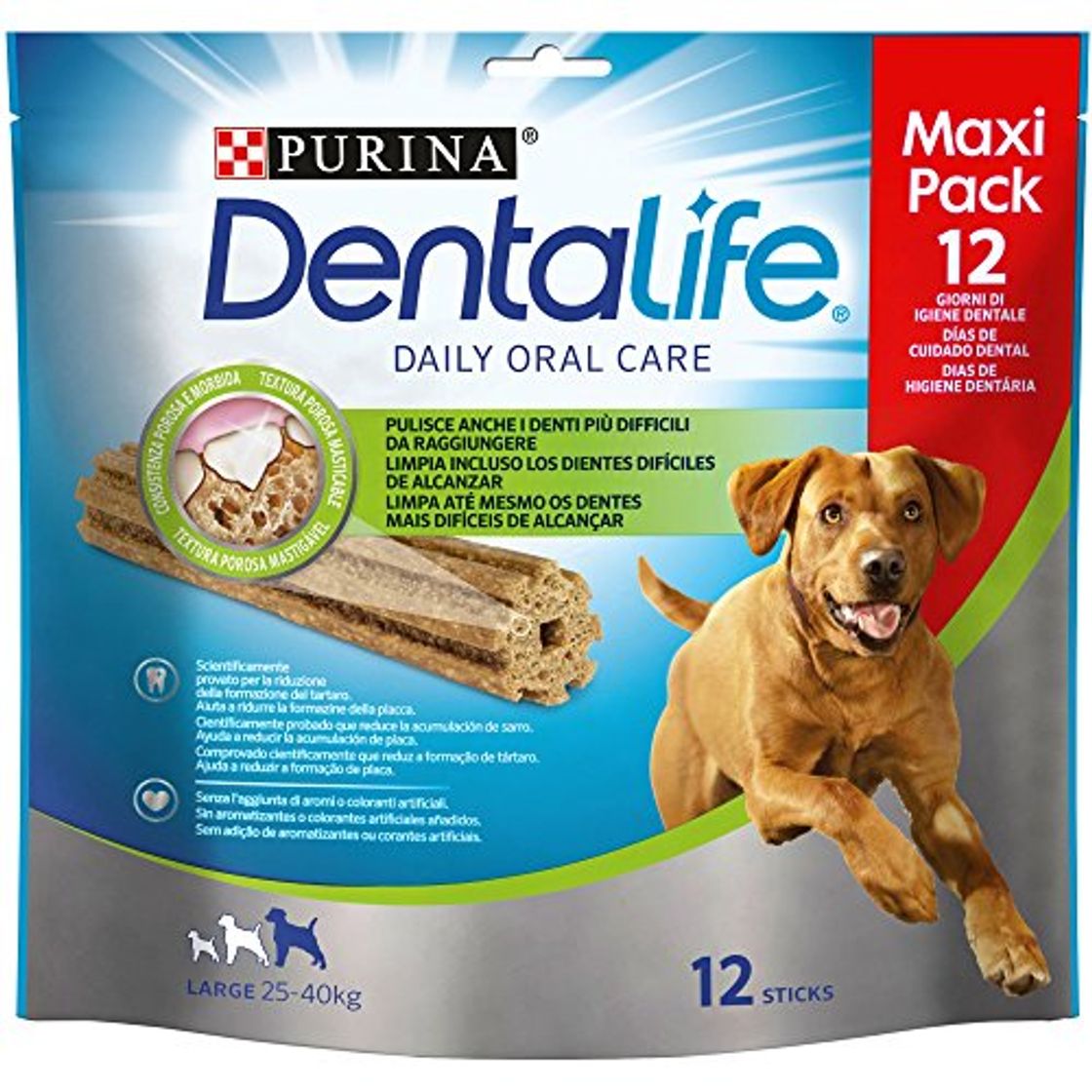 Producto Purina Dentalife Perro Grande [5 packs x 12 sticks]