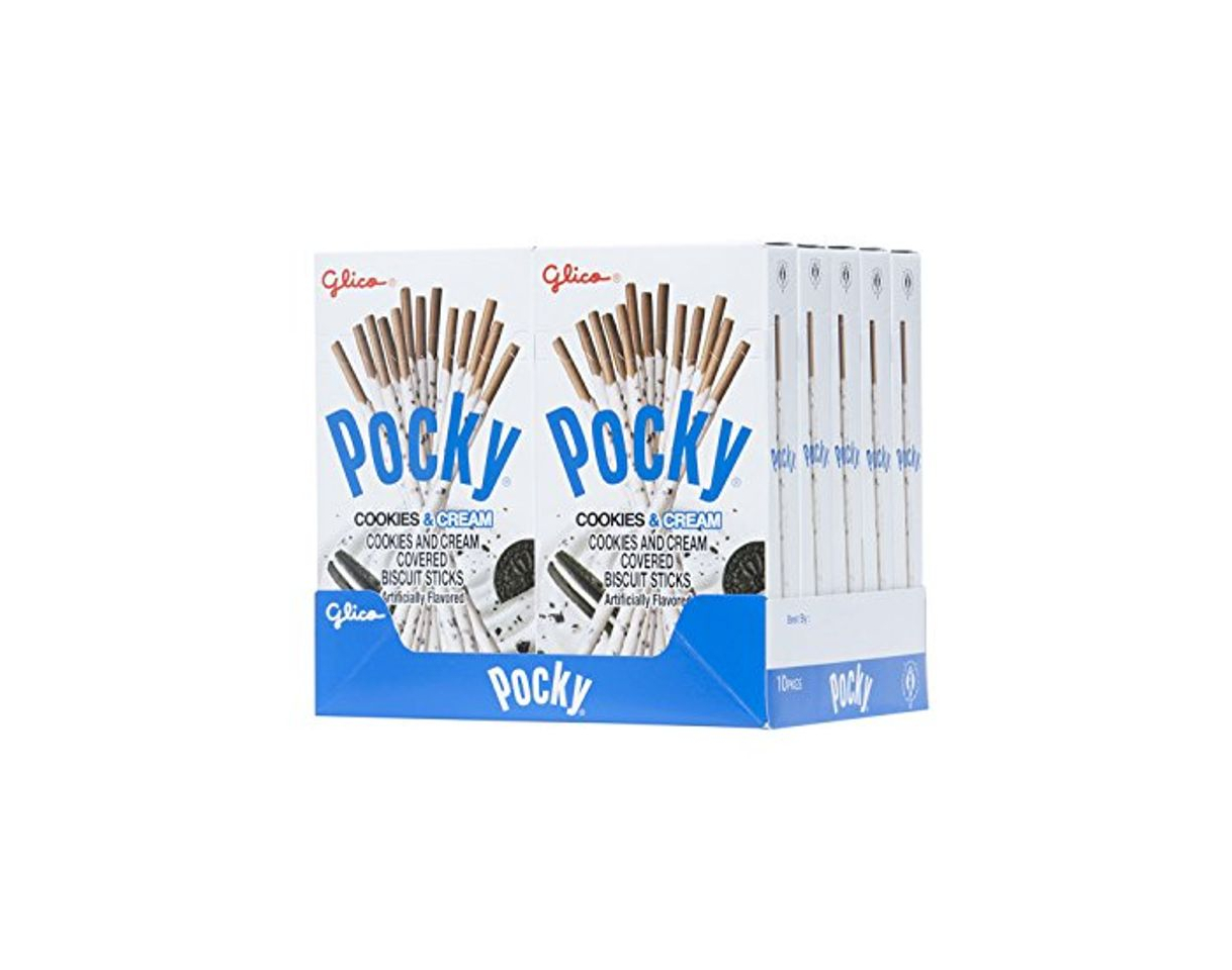 Social Pocky Biscuit Stick, Cookies and Cream, 2.47 Ounce