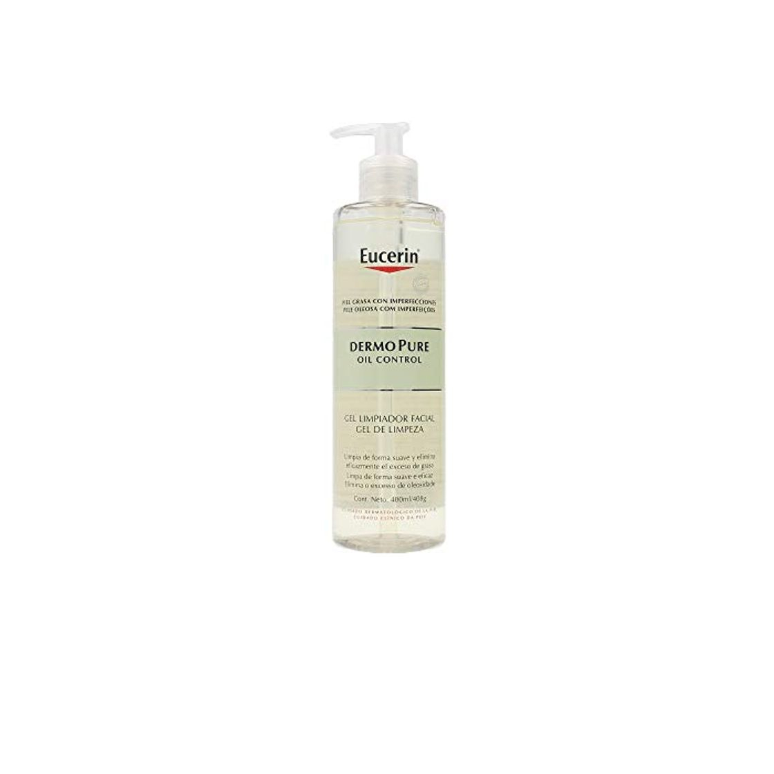 Beauty Eucerin Dermo Pure Oil Control Gel Limpiador Facial Piel Grasa