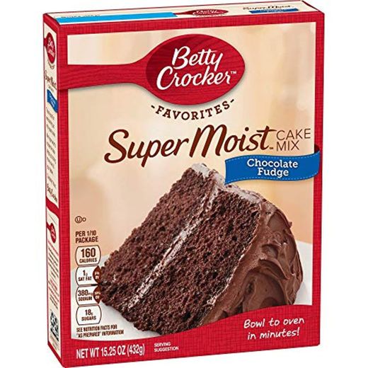 Betty Crocker Super Moist Chocolate Fudge Cake Mix 15