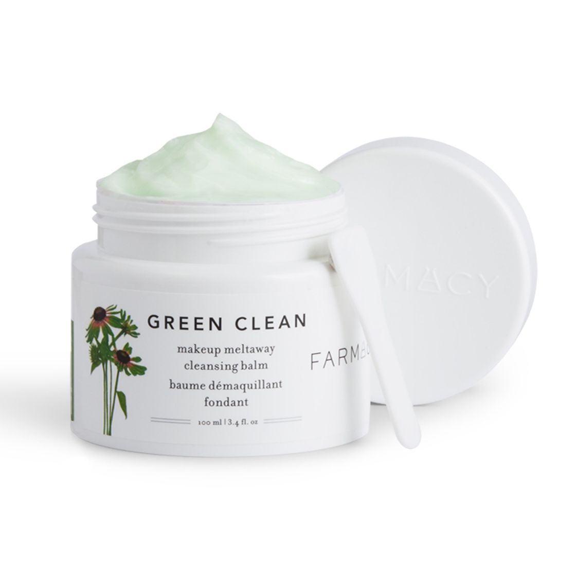 Fashion Green Clean Makeup Removing Cleansing Balm - Farmacy | Sephora