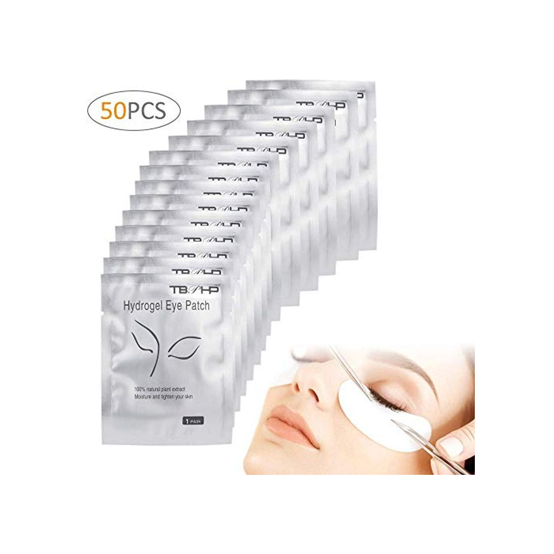 Producto TBPHP 50 Pcs Parches Eye Gel para ojos