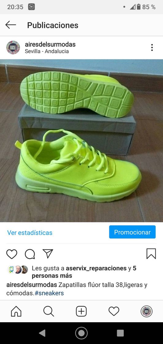 Fashion Zapatillas fluor