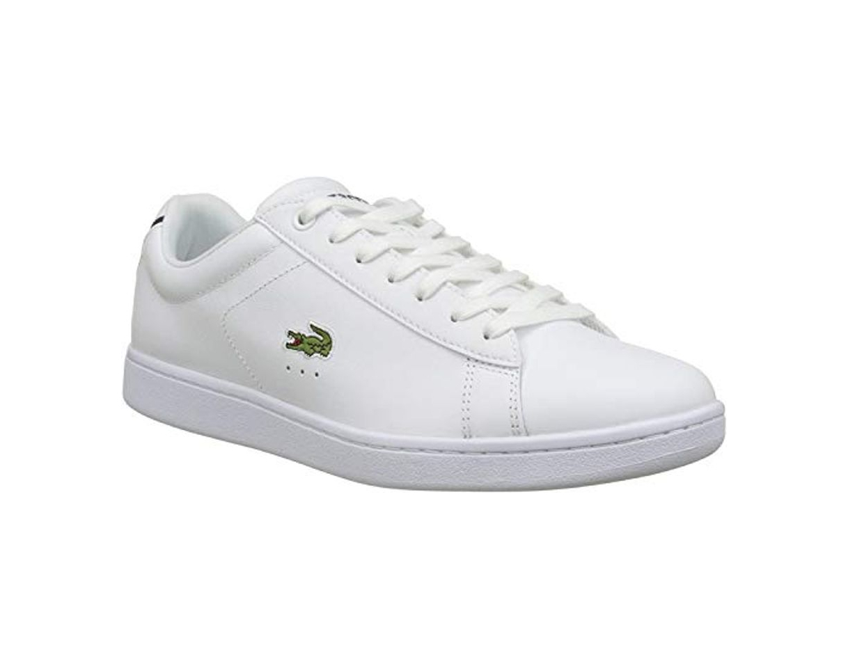 Social Lacoste Carnaby EVO BL 1 SPM, Zapatillas para Hombre, Blanco