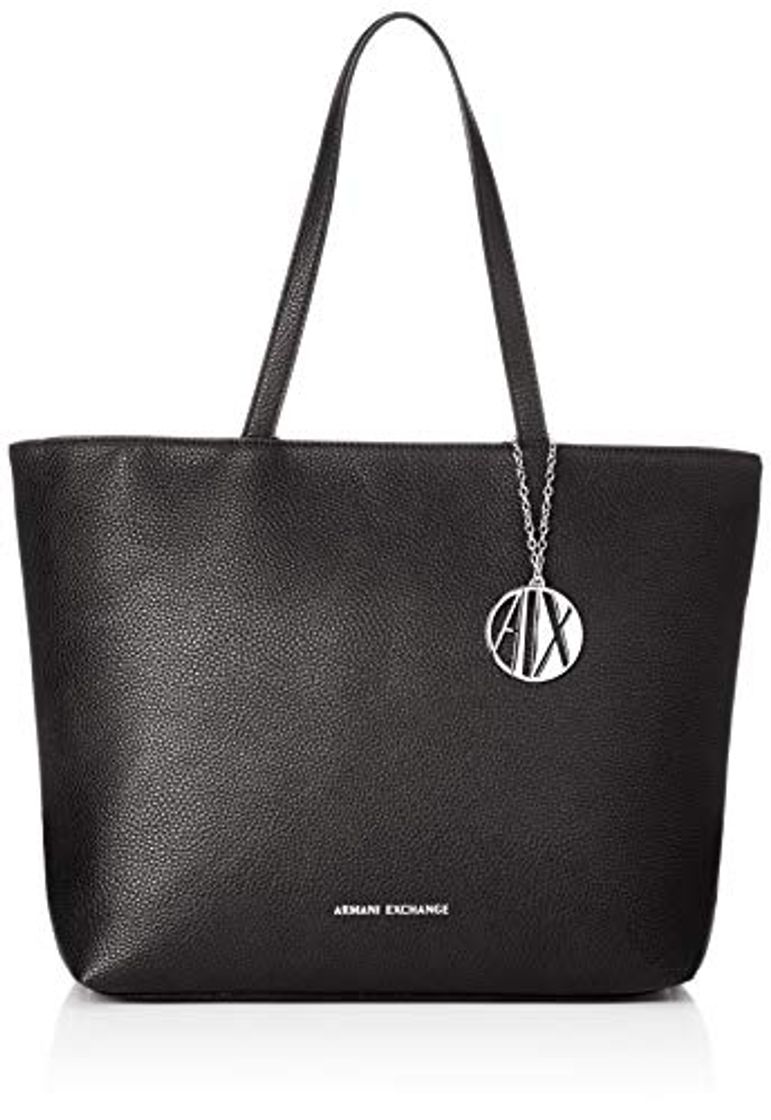 Lugar Armani Exchange - Womans Shopping, Bolsos totes Mujer, Negro