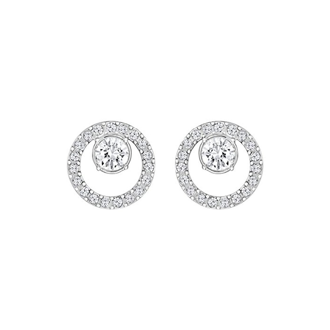 Social Swarovski Pendientes Creativity Circle