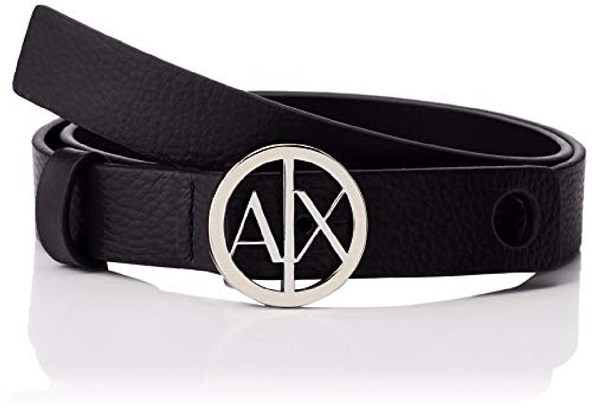 Social Armani Exchange Circle Logo Belt Cinturón,