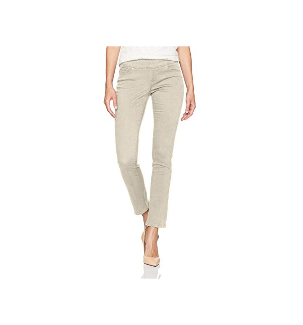 Moda Jag Jeans Para Mujer Petite Peri Straight Pull On Pant In Divine