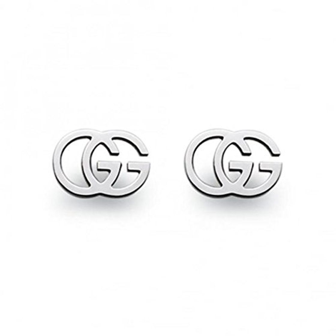 Lugares gucci pendientes GG tissue en oro amarillo