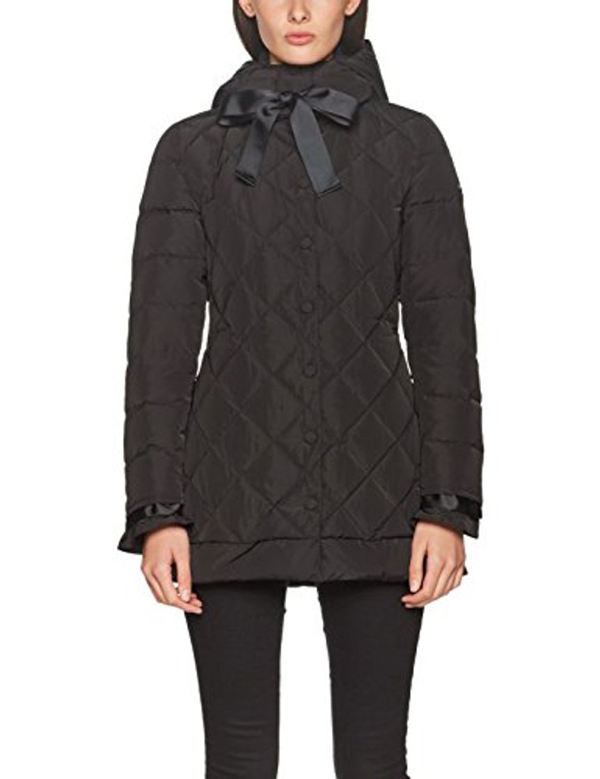 Moda Armani Jeans Down Jacket Chaqueta, Negro