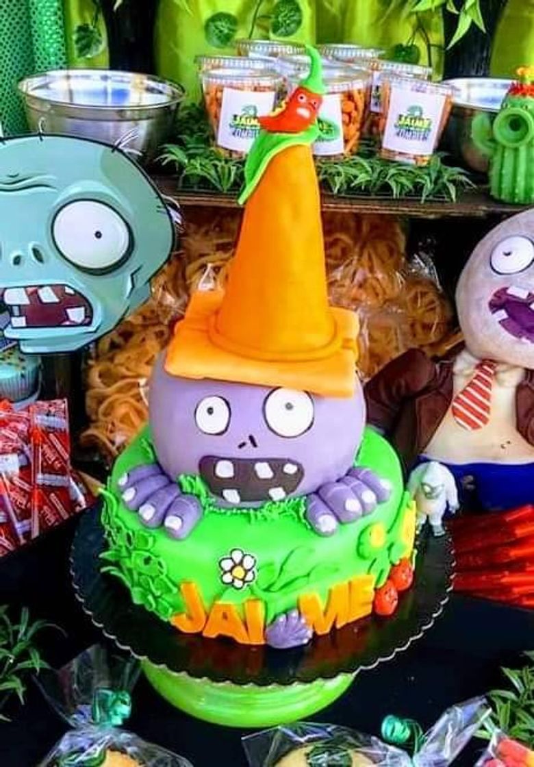 Social Pastel de plantas contra zombies