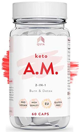 Keto Plus Original AM (45 DIAS) - Quemagrasas potente para adelgazar y