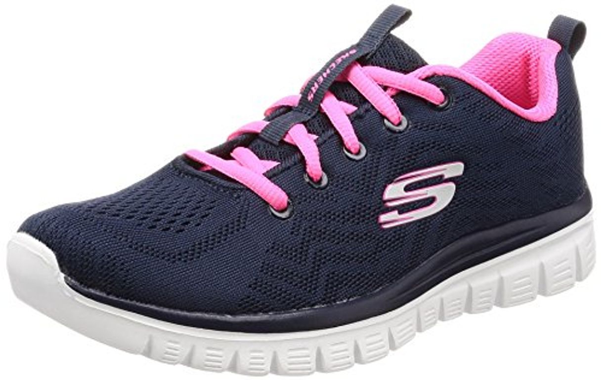 Producto Skechers Women 12615 Low-Top Trainers, Blue