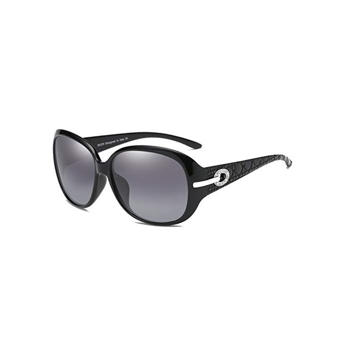 Fashion Gafas de sol Duco Classic Fashionable Ladies con lentes polarizadas de gran