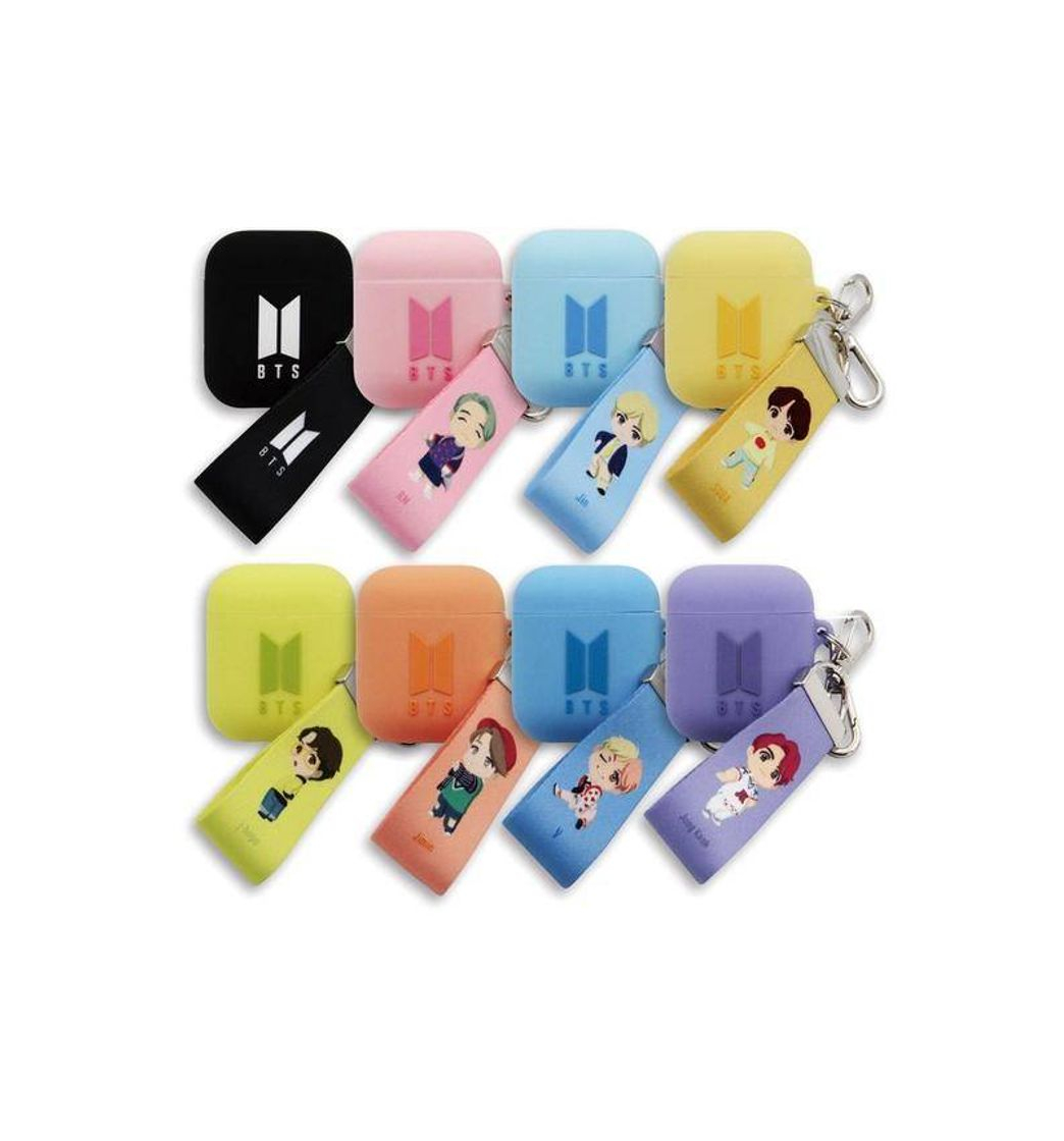 Social FUNDA DE SILICIO BTS CHARACTER AIRPODS

