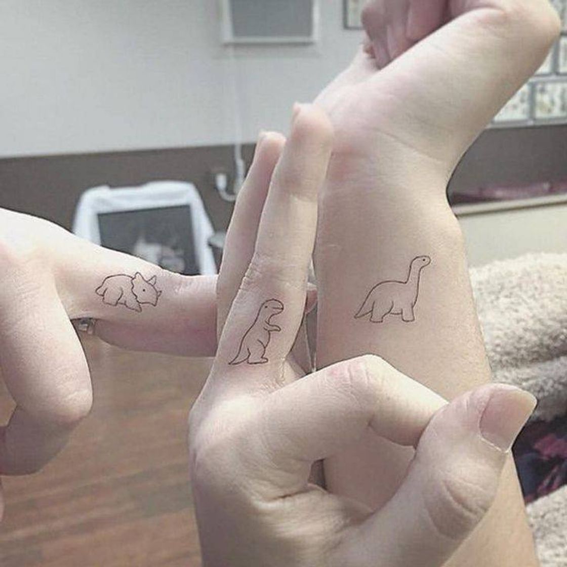 Social Tatuaje de dinosaurio