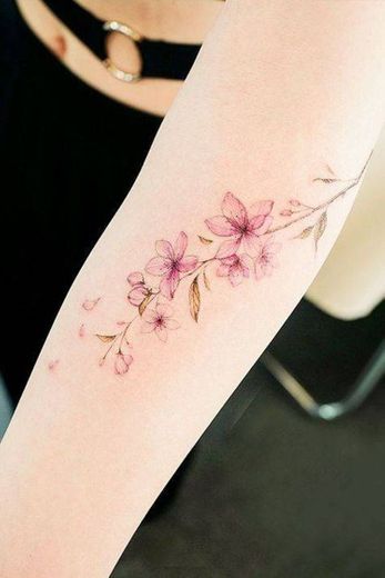 Tatuaje de flor 