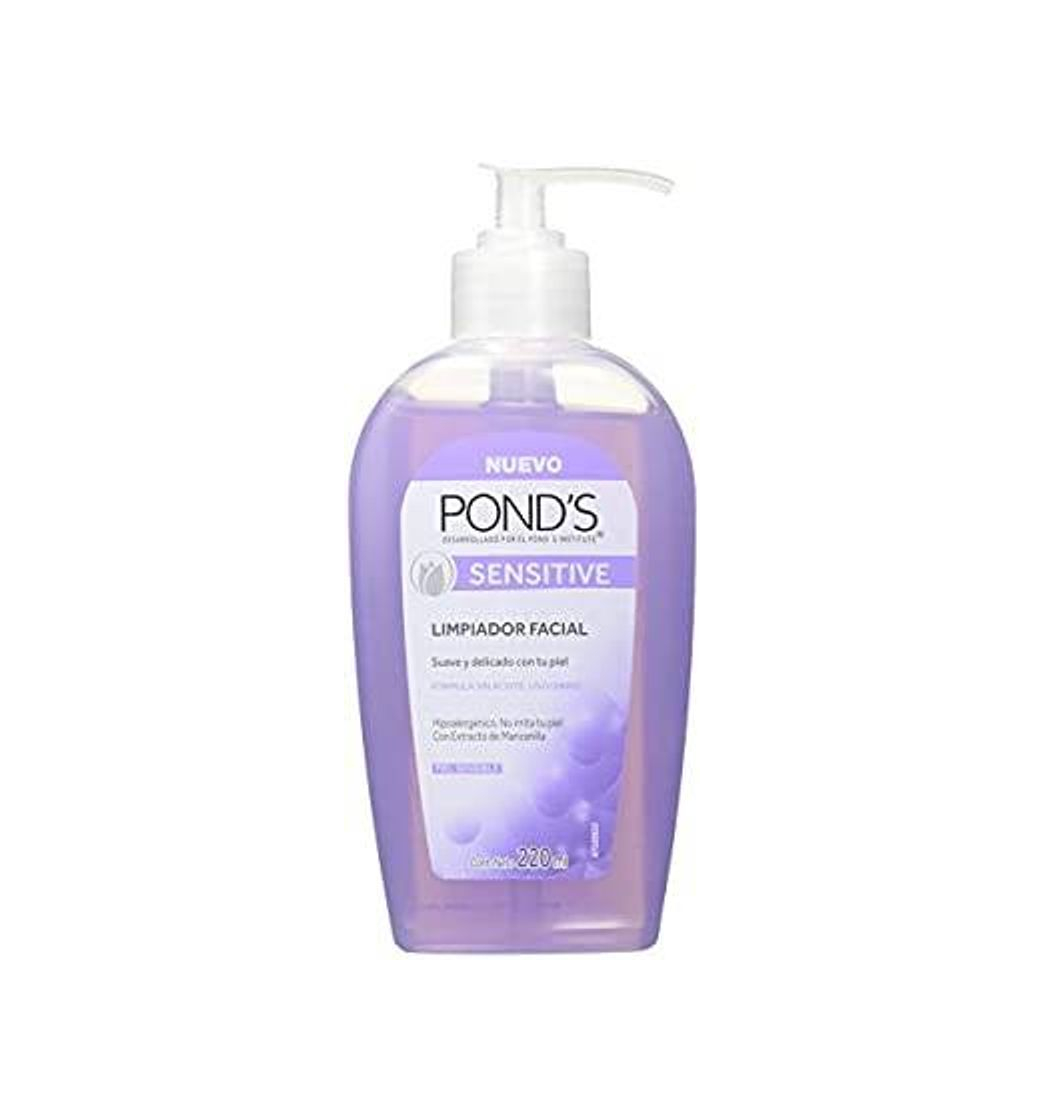 Product Pond's Sensitive Limpiador Facial, 220 ml