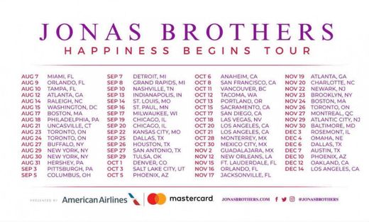 Jonas Brothers Tickets, 2020 Concert Tour Dates | Ticketmaster
