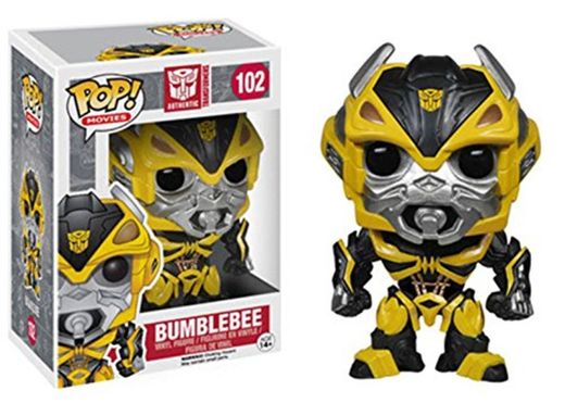 Funko - Figura con Cabeza móvil Bumblebee, Transformers