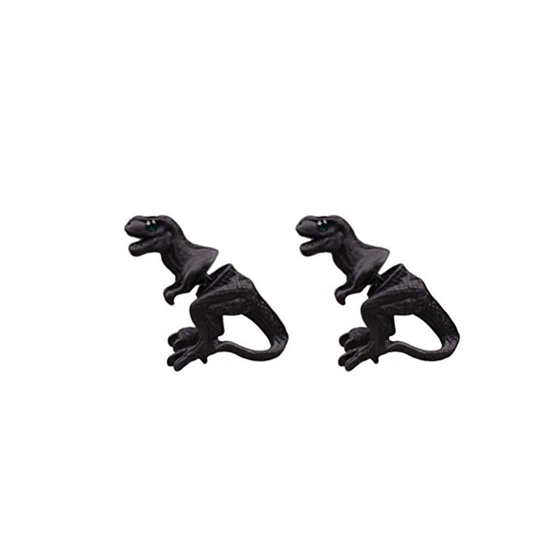 Productos TENDYCOCO 1 par de aretes de Dinosaurio Ear Stud Personalidad Animal Piercing