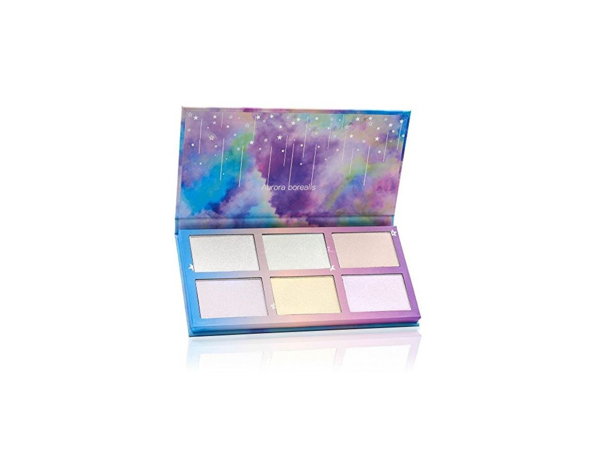 Social TZ cosmetix - Aurora boreal 6 colores paleta de maquillaje Kit de maquillaje en polvo