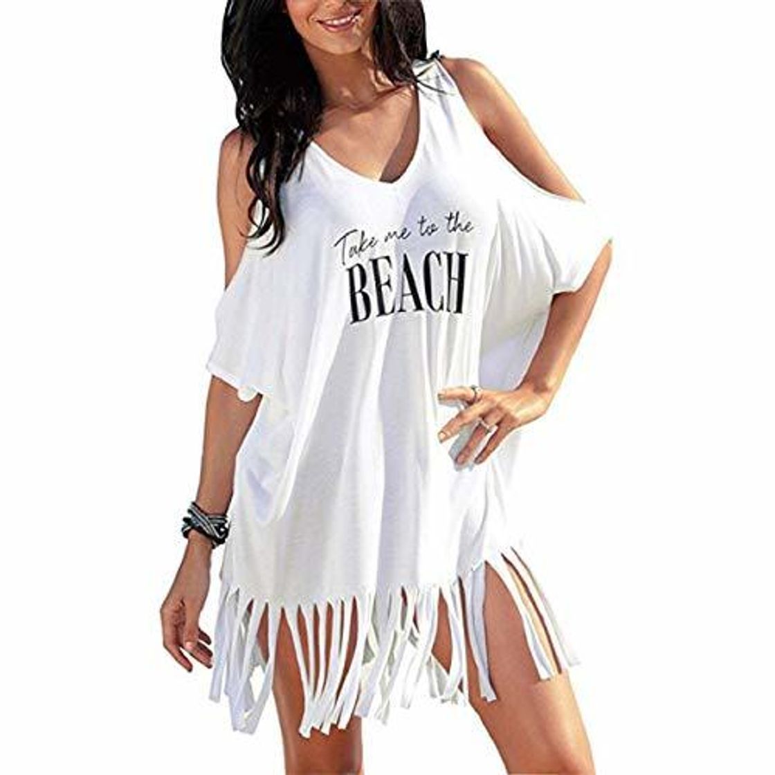 Social heekpek Mujer Blusas Chales Camisolas y Pareos Trajes de baño Cover Ups