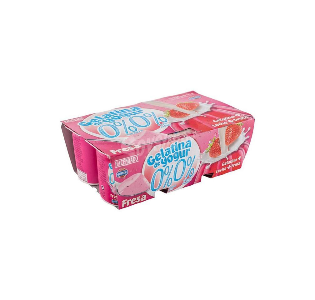 Products Gelatina de yogurt sabor fresa