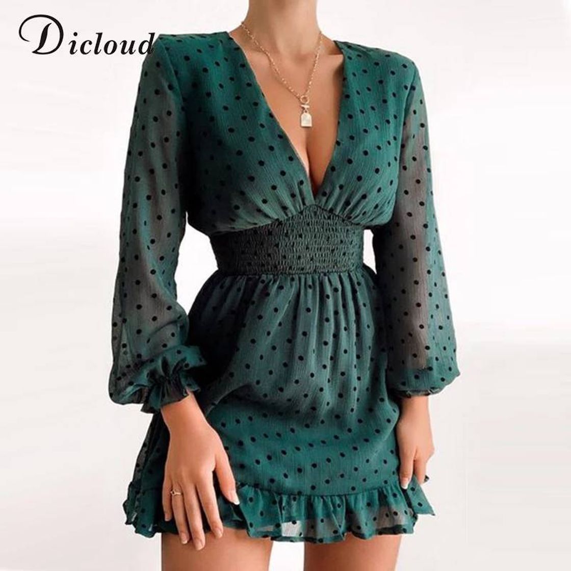 Social Vestido verde