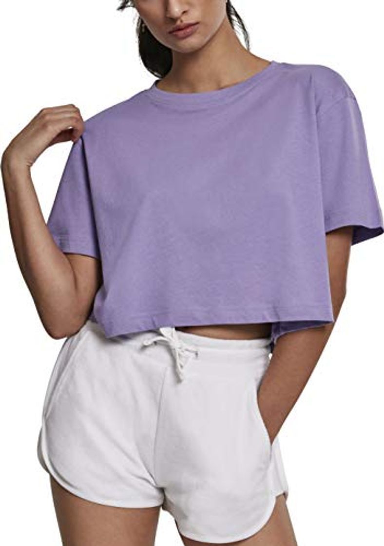 Product Urban Classics Ladies Short Oversized tee Camiseta, Morado