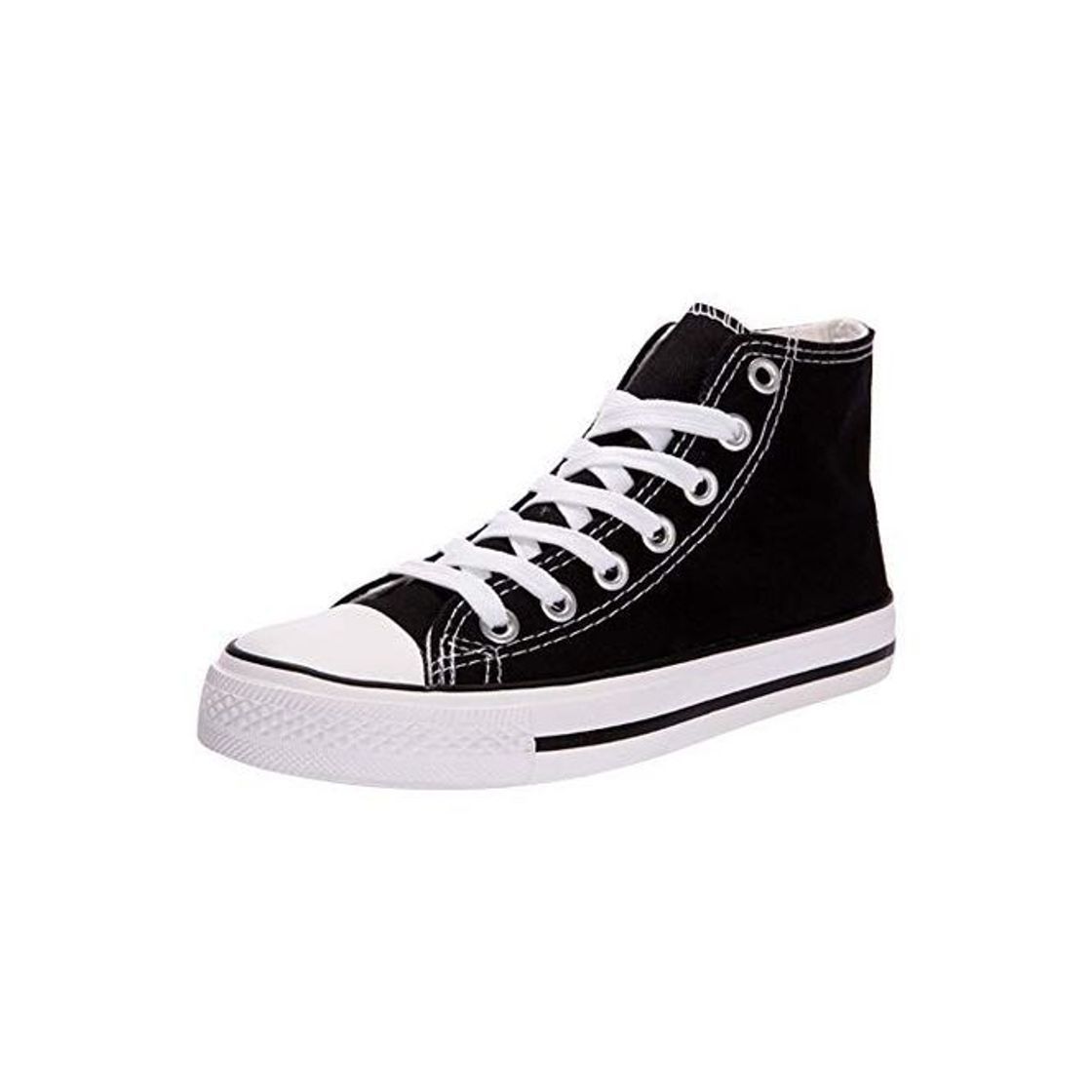 Fashion Converse Chuck Taylor All Star, Zapatillas altas Unisex adulto, Negro (Black), 38