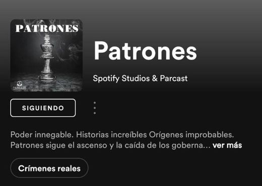 Patrones podcast