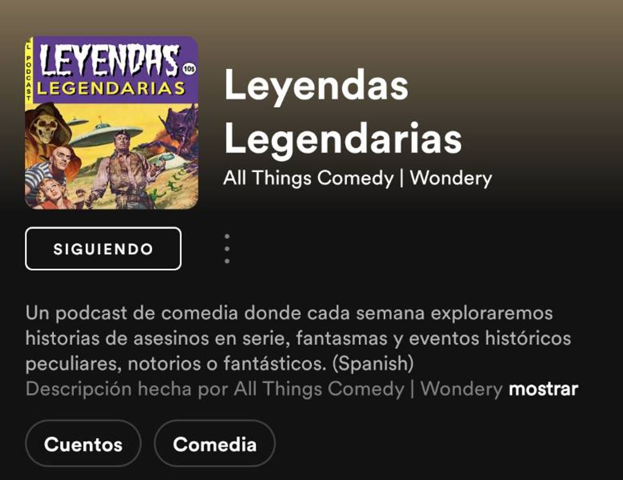 Fashion Podcast de leyendas