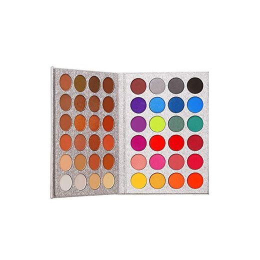 Paleta de sombras de ojos Maquillaje Brillo mate 48 colores Desnudos profesionales