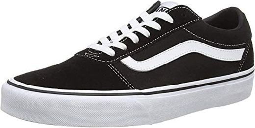 Vans Ward Canvas, Zapatillas Hombre, Negro