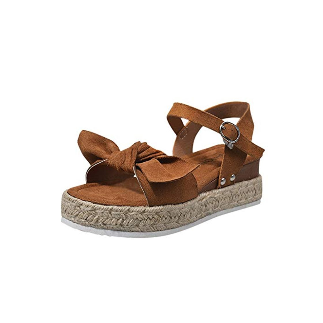 Products LuckyGirls Chic Sandalias Mujer Plataforma Cuña Verano 2020 Leopardo Zapatos Mujer Tacon Bajo Elegantes Alpargatas Sandalias Mujer Fiesta Vestir Terciopelo Punta Abierta con Sandals