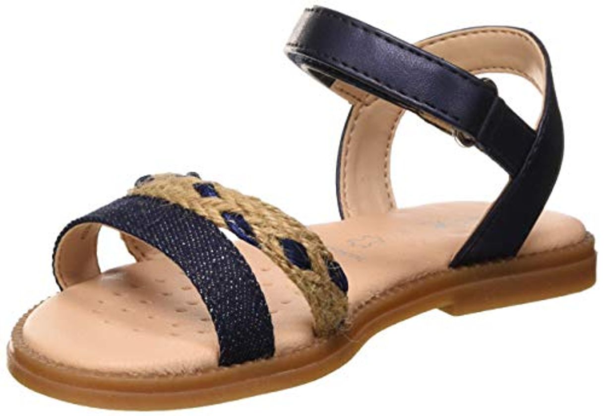 Products Geox J Sandal Karly Girl D, Sandalias con Punta Abierta para Niñas,