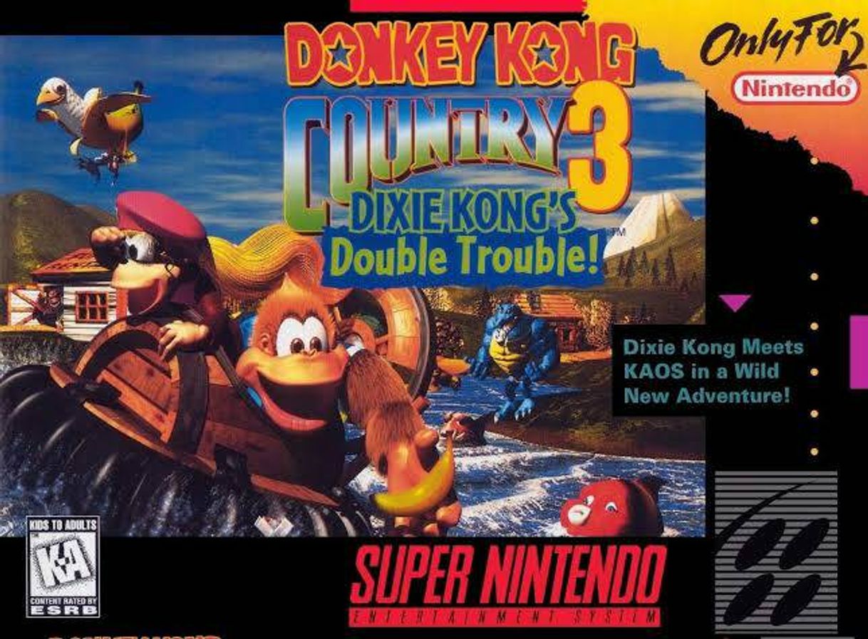 Videojuegos Donkey Kong Country 3: Dixie Kong's Double Trouble 