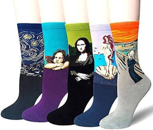 Calcetines estampados aesthetic