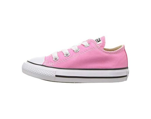 Converse Ctas Core Ox, Zapatillas de tela Unisex, Rosa