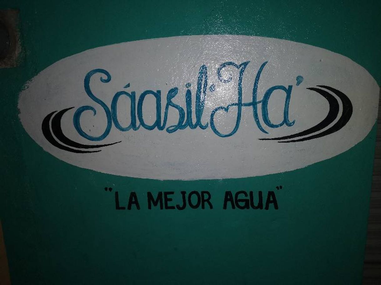 Place Sáasil Ha' Planta purificadora de agua