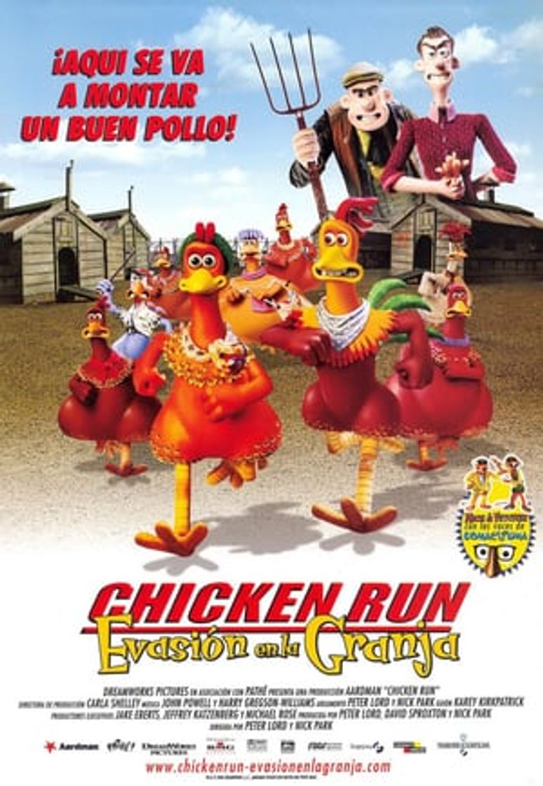 Película Chicken Run: Evasión en la granja