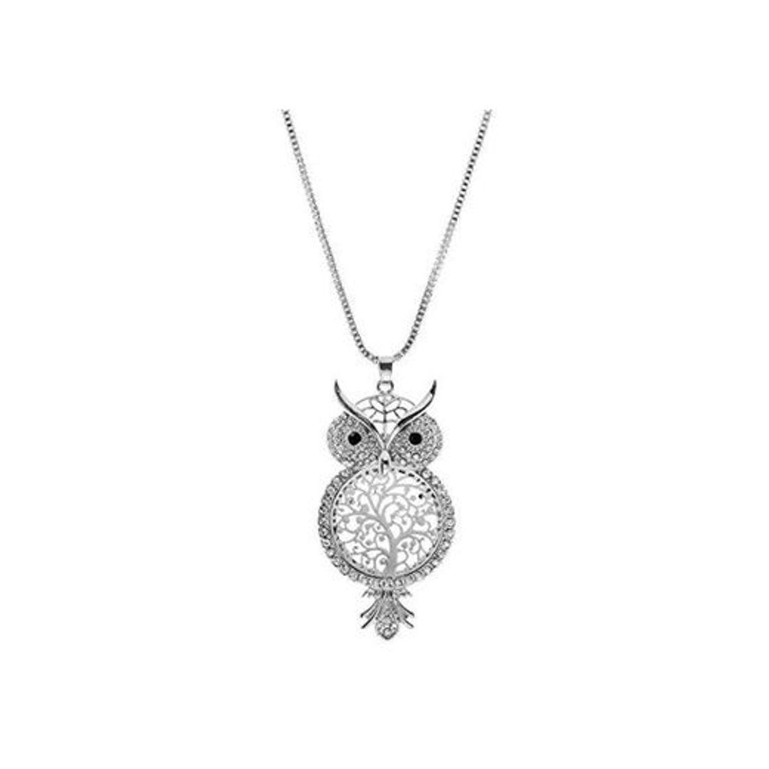 Social PicZhiwenture Colgante suéter Cadena Ropa Accesorios Collares Crystal Sweater Chain Colar Collier