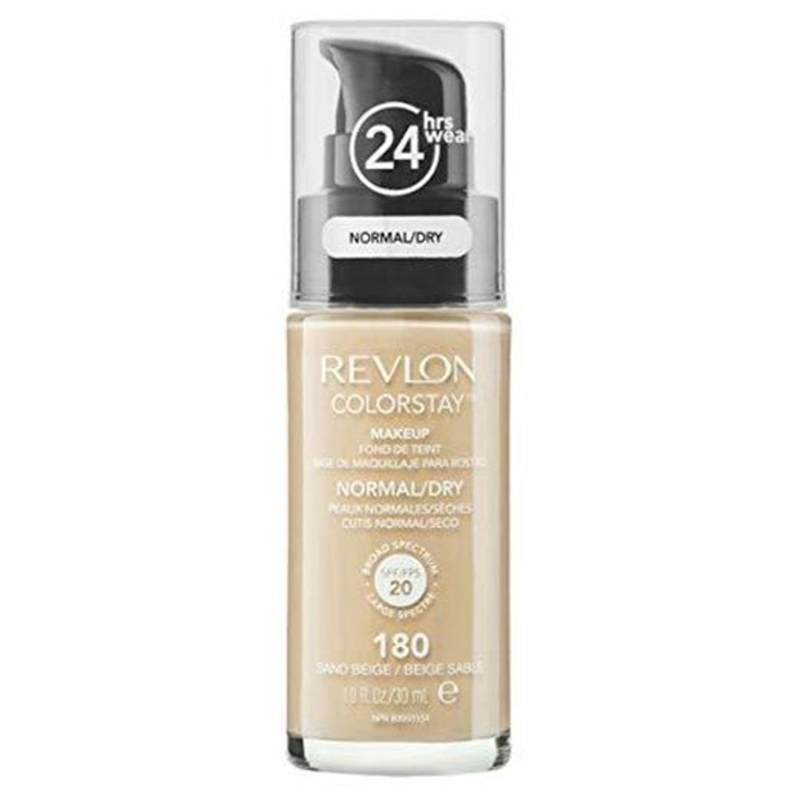 Social Revlon ColorStay 24H Makeup 180 Sand Beige Podklad z pompką do cery