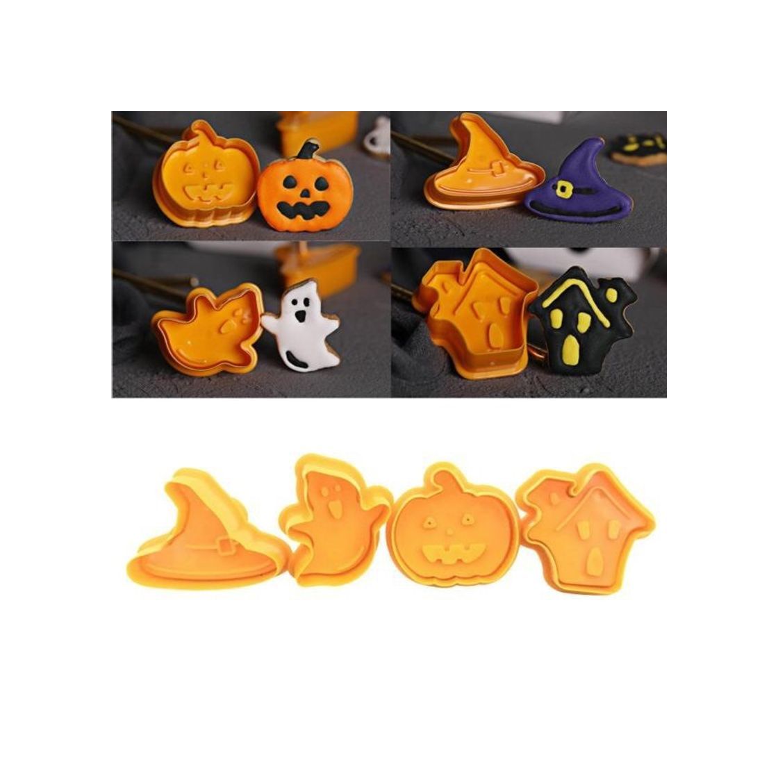 Social Lote moldes galletas Halloween