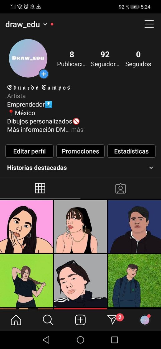 Moda Instagram: Draw_edu 