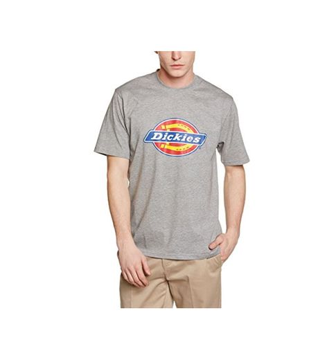 Dickies Horseshoe tee Camiseta, Hombre, Gris