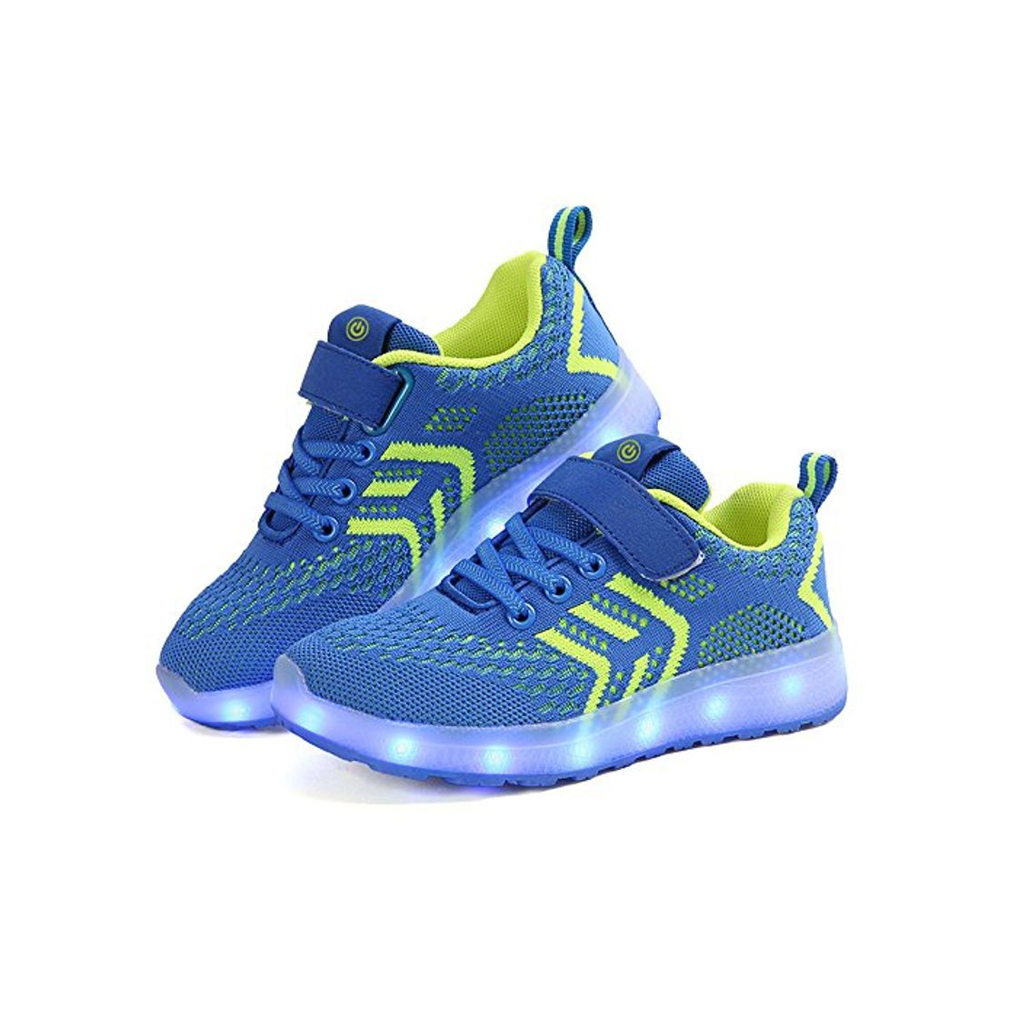 Product Zapatillas Deportivas LED para Niños, Verano Otoño Zapatos para Correr Respirables Luz