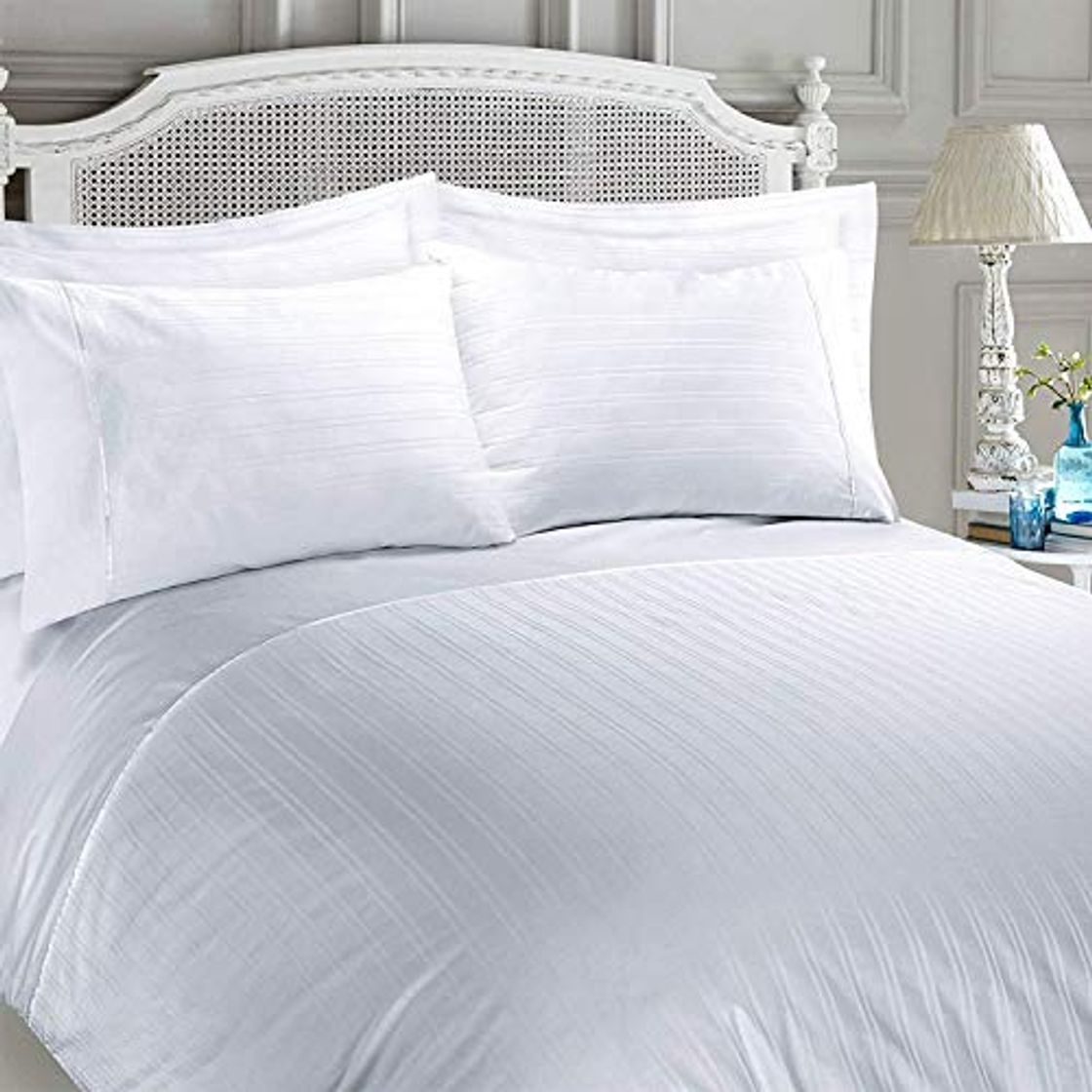 Productos White, Super_King_Size) - Luxury Soft Hotel Collection 100% Egyptian Cotton 400 Thread